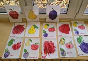 Prezentacja prac wykonanych przez dzieci.