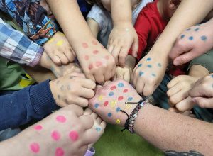 Dzień Kropki w grupie Biedronek