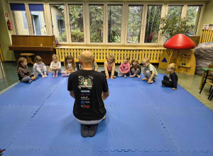 Judo - zajęcia pokazowe w grupie Sówek