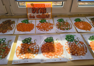 Prezentacja prac wykonanych przez dzieci.