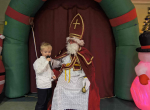 Spotkanie z Mikołajem w grupie Motylków