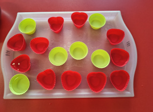 "Lodowe babeczki" - eksperymentowania część I