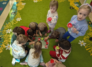 "Lodowe babeczki" - eksperymentowania część II