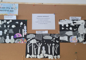 Prezentacja prac wykonanych przez dzieci z grupy II.