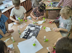 Świat faktur w dziecięcej twórczości - praca plastyczna