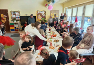 Słodki poczęstunek.