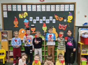 Walentynki w grupie Biedronek