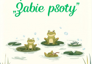 Podziękowanie za udział w konkursie pt. "Żabie psoty".