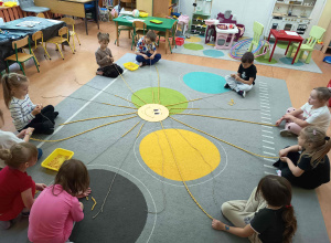 Zajęcia integracyjne z udziałem dzieci z Przedszkola Navicula