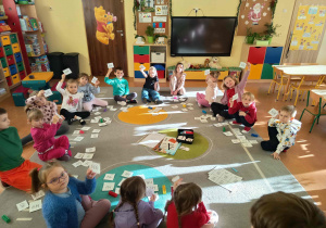 Aktywność edukacyjna związana z nauką czytania.