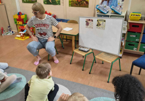 Mama Łukasza opowiada o super mocach warzyw i owoców.